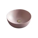 Умывальник на столешницу Nic Design Ovvio 38x14 см, Cipria matt (001446060) - Фото 1