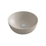 Умывальник на столешницу Nic Design Ovvio 42х14 см, Sabbia матовый (001447051) - Фото 1