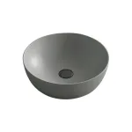 Умывальник на столешницу Nic Design Ovvio 42х14 см, Argilla матовый (001447052) - Фото 1