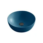 Умывальник на столешницу Nic Design Ovvio 42х14 см, Denim глянец (001447076) - Фото 1