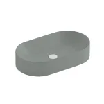 Умывальник на столешницу Nic Desing Pin 55х37х12 см, Cemento матовый (001714047) - Фото 1
