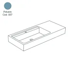 Умывальник подвесной Nic Design Elen, 120х50, Polvere (001734057CF) - Фото 1
