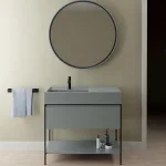 Умивальник підвісний Nic Design Elen 120х50, cemento (001734CF047) - Фото 1