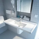 Умывальник подвесной Duravit Starck 3 105х48 (0304100000) - Фото 2