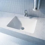 Умывальник встроенный Duravit Starck 3 43х43 см, белый (0305430000) - Фото 2