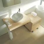 Умывальник на столешницу Duravit Bacino 42 см, белый (0325420000) - Фото 2