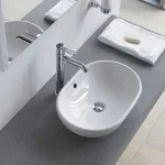 Умивальник на стільницю Duravit Foster 50 см, білий (0335500000) - Фото 2