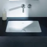Умивальник вбудовуваний Duravit Vero 60х31, білий (0384600000) - Фото 2