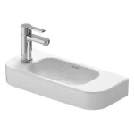 Умывальник подвесной Duravit Happy D.2 без отверстия для смесителя, 50 х 22 см, белый (0711500000) - Фото 1