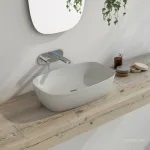 Умывальник настольный Catalano Green Lux 60х40 см, серый матовый (160APGRLXGS) - Фото 2