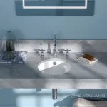 Умивальник вбудований Catalano Canova Royal d40, білий (1SO4000) - Фото 2