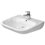 Умывальник подвесной Duravit D-code 60 см, белый (23126000002) - Фото 1