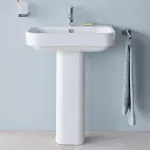 Умивальник підвісний Duravit Happy D.2 65х49.5 (2316650000) - Фото 2