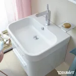 Умывальник подвесной Duravit Happy D.2, 100x50 (2318100000) - Фото 2