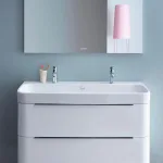 Умивальник підвісний подвійний Duravit Happy D.2 120x50 (2318120024) - Фото 2
