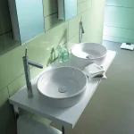 Умывальник на столешницу Duravit Starck 2 без перелива 44 см, белый (2321440000) - Фото 2