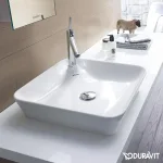 Умивальник на стільницю Duravit Starck 1, 46х46 (2322460000) - Фото 3