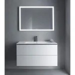 Умывальник накладной Duravit Me by Starck 1030 мм, белый (2336100000) - Фото 2