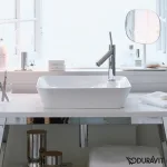 Умывальник на столешницу Duravit Cape Cod, 46х46 (2340460000) - Фото 3