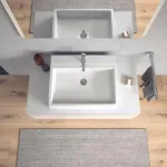 Умывальник на столешницу Duravit Vero Air, 60х47, задняя стенка шлифованная, белый (2352600000) - Фото 2