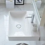 Умивальник підвісний Duravit DuraSquare, 100х47 (2353100041) - Фото 3