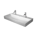 Умивальник підвісний подвійний Duravit DuraSquare 100х47 (2353100043) - Фото 1