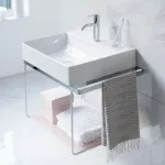 Умивальник підвісний Duravit DuraSquare 50 cм, білий (2353500041) - Фото 2