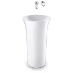 Умывальник отдельностоящий Duravit White Tulip 500 мм, белый (2702500070) - Фото 1