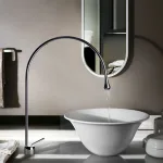 Умивальник на стільницю Gessi Goccia, білий, 40 см, Gres (39123519) - Фото 2