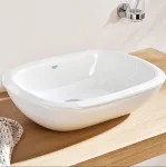 Умывальник на столешницу Grohe Eurostyle 50x38, белый альпин (39216000) - Фото 2