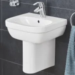 Умивальник підвісний Grohe Euro Ceramic 45, білий (39324000) - Фото 2