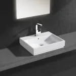 Умывальник на столешницу Grohe Cube Ceramic 600х490 мм, белый (3947700H) - Фото 3