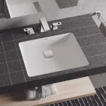 Умивальник встроенного монтажа под столешницу Grohe Cube Ceramic 50, 492х370 мм, белый (3948000H) - Фото 2