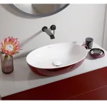 Умывальник на столешницу Villeroy & Boch Artis 610x410 мм Bordeaux (419861BCS9) - Фото 2