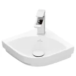 Умывальник подвесной угловой Villeroy&Boch Subway 3.0 32 х 32 см, белый (43714601) - Фото 1