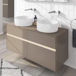 Умывальник на столешницу Villeroy & Boch Collaro d40, CeramicPlus, White Stone (4A1840RW) - Фото 2