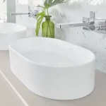 Умивальник на стільницю Villeroy & Boch Collaro 56х36, білий (4A1956RW) - Фото 2