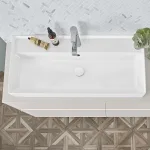 Умывальник накладной Villeroy & Boch Collaro 100x47 (4A331G01) - Фото 5