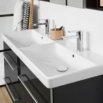 Умывальник подвесной Villeroy & Boch Collaro 1300x470 двойная, белый (4A34D401) - Фото 2