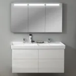 Умывальник подвесной Villeroy & Boch Collaro 1300x470 двойная, белый (4A34D401) - Фото 3