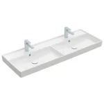 Умывальник подвесной Villeroy & Boch Collaro 1300x470 двойная, белый (4A34D401) - Фото 1