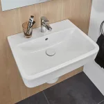 Умывальник подвесной Villeroy & Boch O. Novo 55x46 , белый (4A415501) - Фото 2