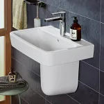 Умывальник подвесной Villeroy & Boch O. Novo 55x46 , белый (4A415501) - Фото 3