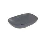 Умивальник Villeroy&Boch Loop&Friends, на стільницю, 56x38mm, Graphite CeramicPlus (4A4900I4) - Фото 1