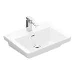 Умывальник подвесной Villeroy & Boch Subway 3.0 55x44 см White Alpin (4A70F401) - Фото 1