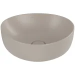 Умывальник на столешницу Villeroy&Boch Antao 40х39.5 см, Ceramic Plus, Almond (4A7240AM) - Фото 1