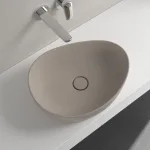 Умывальник на столешницу Villeroy&Boch Antao 51х40см, Ceramic Plus, Almond (4A7351AM) - Фото 3
