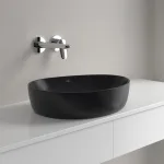 Умывальник на столешницу Villeroy&Boch Antao 51х40см, Ceramic Plus, Pure Black (4A7351R7) - Фото 2