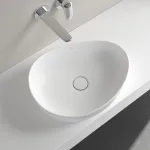 Умывальник на столешницу Villeroy&Boch Antao 51х40см, Ceramic Plus, Stone White (4A7351RW) - Фото 3