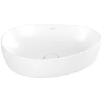 Умывальник на столешницу Villeroy&Boch Antao 51х40см, Ceramic Plus, Stone White (4A7351RW) - Фото 1